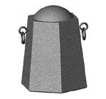 Бетонная тумба ТК-17 (575х500х700 мм) Бетонная тумба ТК-17 (575х500х700 мм)