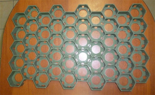 Газонная решетка "Мастер" (Хаки 36 мм)