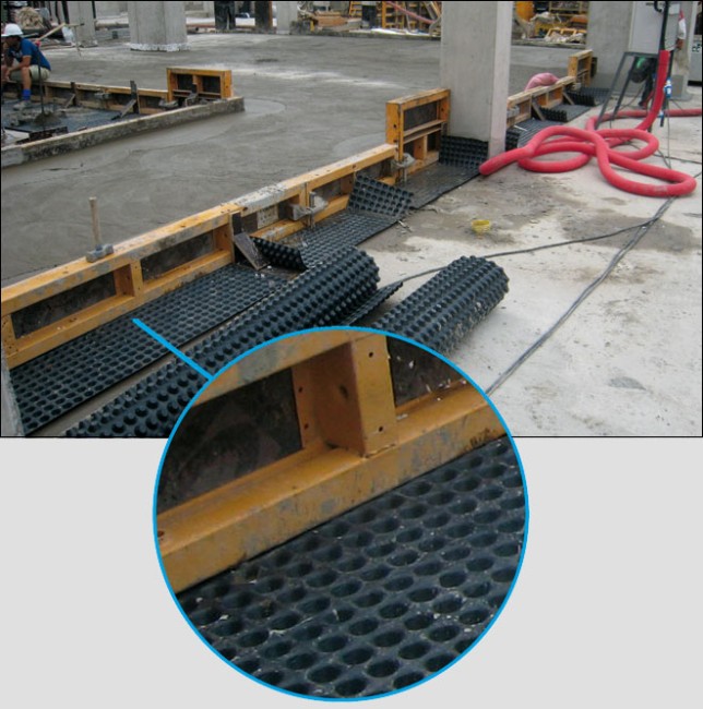 Геомембрана профилированная Максистуд Геомембрана профилированная Максистуд