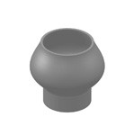 Цветочница бетонная В-3