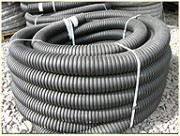 Дренажная гофрированная труба D63