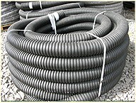 Дренажная гофрированная труба D63