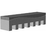 Уличная парковая скамейка (лавочка) СП-2