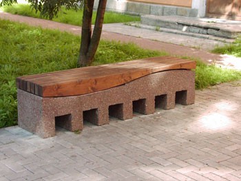 Уличная парковая скамейка (лавочка) СП-2