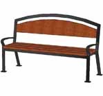 Уличная парковая скамейка (лавочка) СК-25