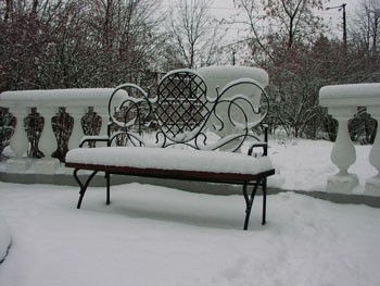 Уличная парковая скамейка (лавочка) СК-7