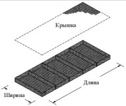Матрасо тюфячный габион 3x2x0,23 покрытие цинк+ПНД