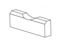 Бортовой камень 8-П-8в