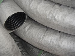 Дренажная гофрированная труба D160 c фильтром