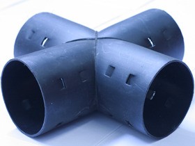 Крестовина для дренажных труб D160